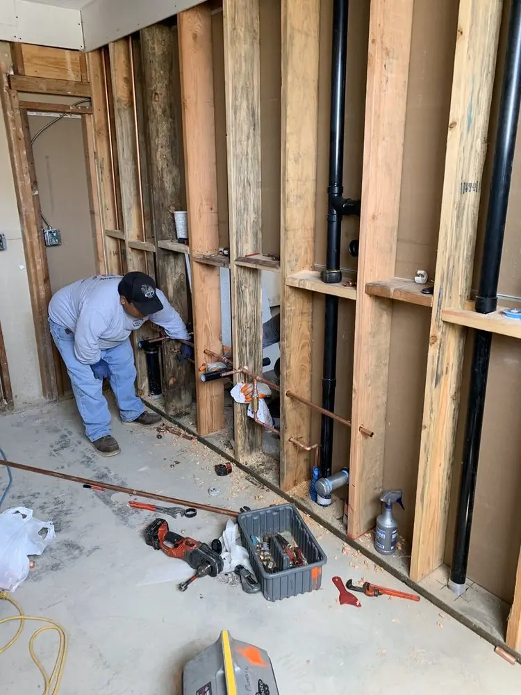 Commercial rough-in plumbing for Water Heater Replacement in Forest Hills Estates